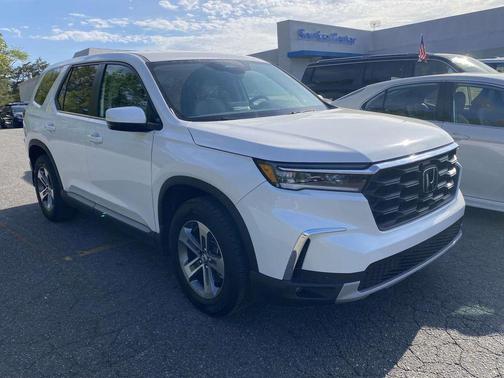 Platinum White Pearl 2025 Honda Pilot EX-L