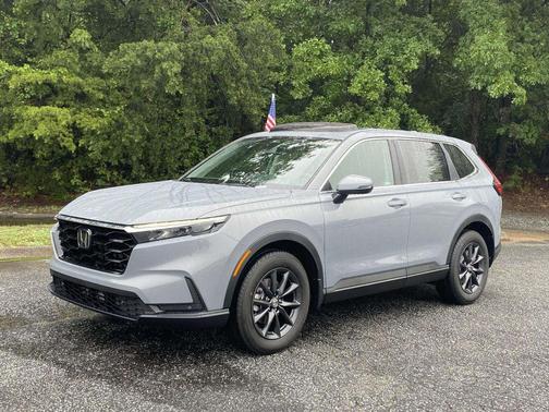 Gray 2026 Honda CR-V EX-L AWD