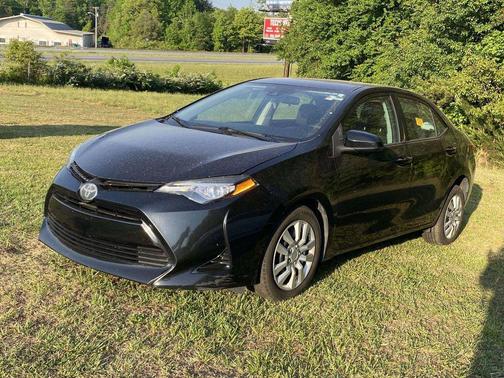 Black Sand Pearl 2019 Toyota Corolla LE