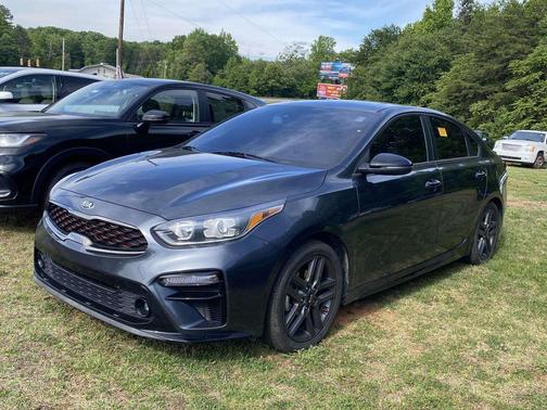 Gravity Gray 2021 Kia Forte GT-Line