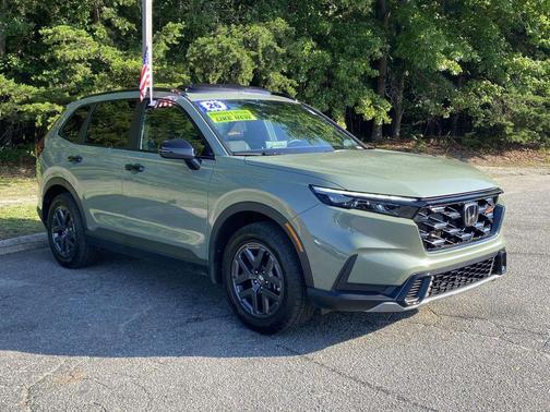 Green Metallic 2026 Honda CR-V Hybrid TrailSport AWD