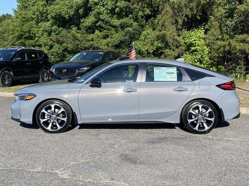 Gray 2026 Honda Civic Hybrid Sport Touring
