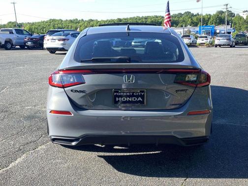 Gray 2026 Honda Civic Hybrid Sport Touring