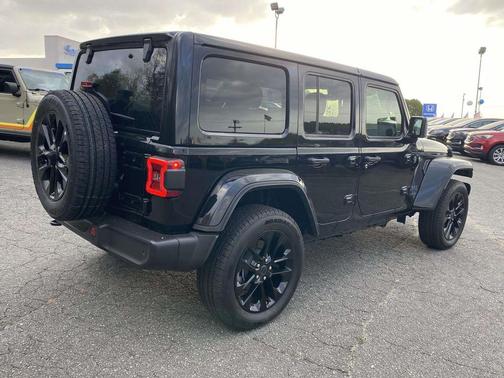 Black Clearcoat 2025 Jeep Wrangler 4xe Sahara