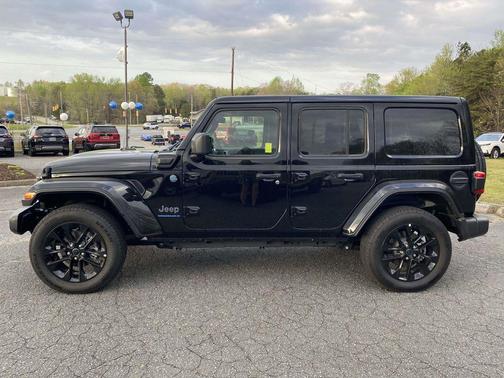Black Clearcoat 2025 Jeep Wrangler 4xe Sahara