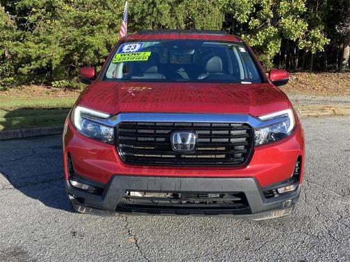 Radiant Red 2023 Honda Ridgeline RTL-E