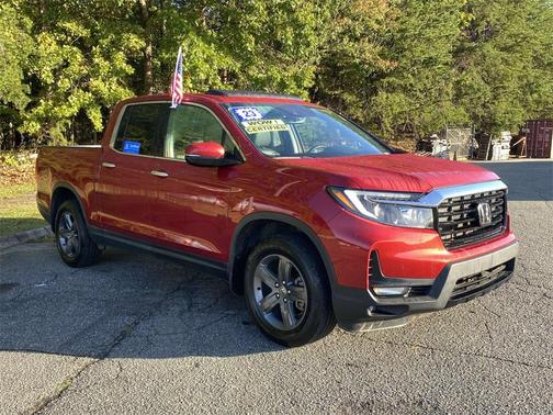 Radiant Red 2023 Honda Ridgeline RTL-E