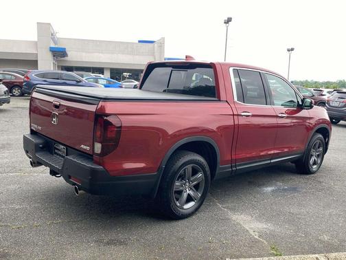 Radiant Red 2023 Honda Ridgeline RTL-E