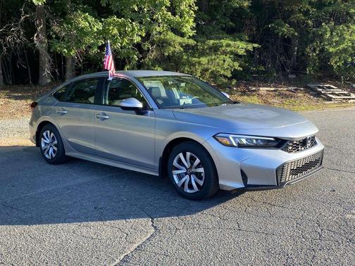 Silver 2026 Honda Civic LX