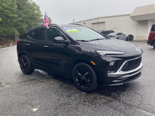 Ebony Twilight Metallic 2024 Buick Encore GX Sport Touring