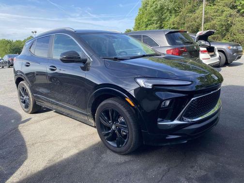 Ebony Twilight Metallic 2024 Buick Encore GX Sport Touring