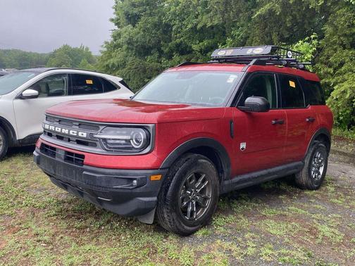 Rapid Red Metallic Tinted Clearcoat 2021 Ford Bronco Sport Big Bend