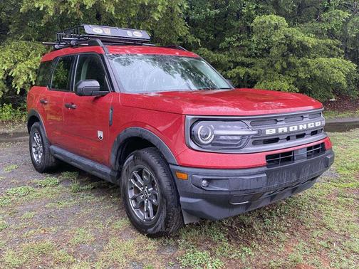 Rapid Red Metallic Tinted Clearcoat 2021 Ford Bronco Sport Big Bend