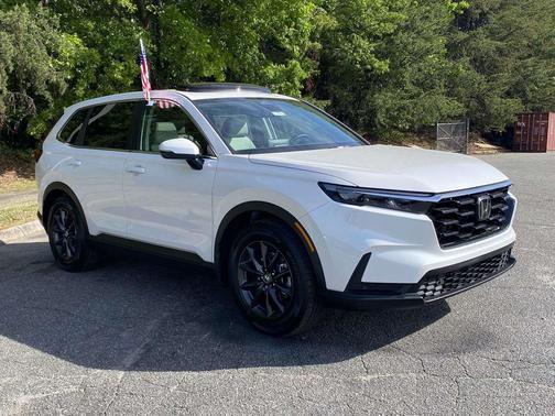 Platinum White Pearl 2026 Honda CR-V EX-L 2WD