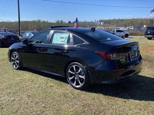 Crystal Black Pearl 2026 Honda Civic Hybrid Sport Touring