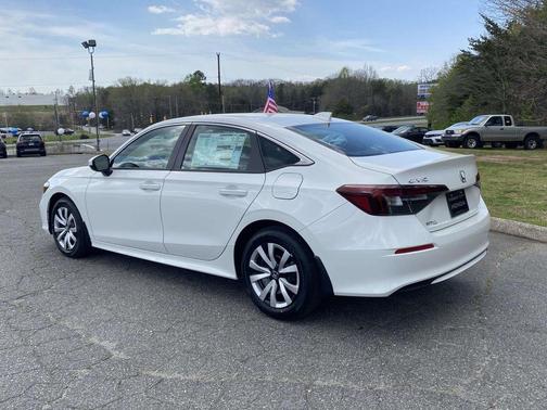 Platinum White Pearl 2026 Honda Civic LX