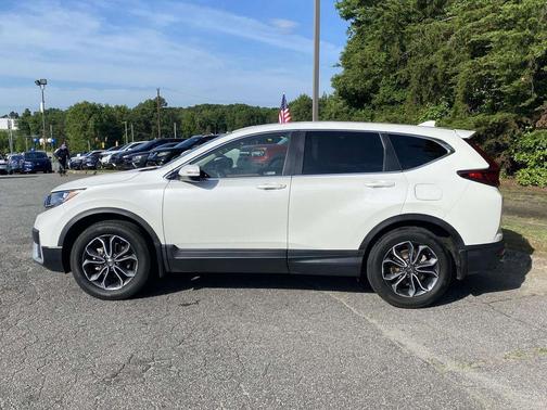 Platinum White Pearl 2022 Honda CR-V AWD EX