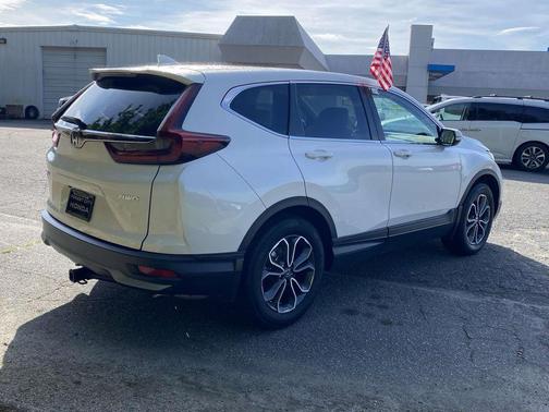 Platinum White Pearl 2022 Honda CR-V AWD EX