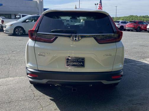 Platinum White Pearl 2022 Honda CR-V AWD EX