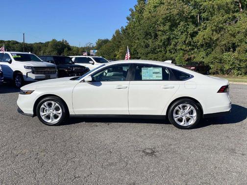 Platinum White Pearl 2026 Honda Accord LX 1.5T