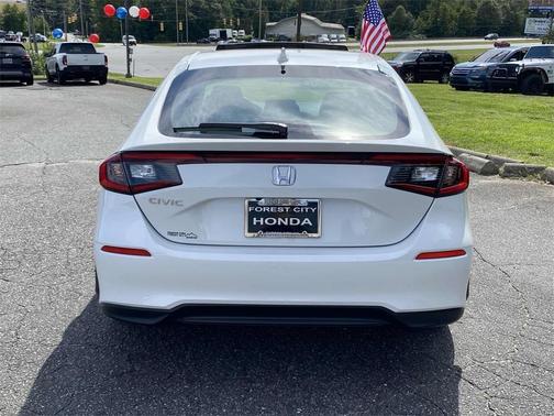 Platinum White Pearl 2023 Honda Civic EX-L