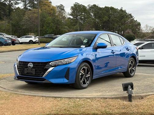 Electric Blue Metallic 2025 Nissan Sentra SV