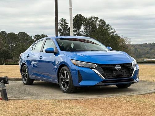 Electric Blue Metallic 2025 Nissan Sentra SV