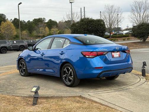 Electric Blue Metallic 2025 Nissan Sentra SV