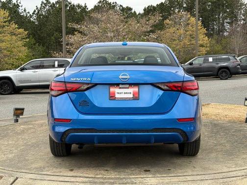 Electric Blue Metallic 2025 Nissan Sentra SV