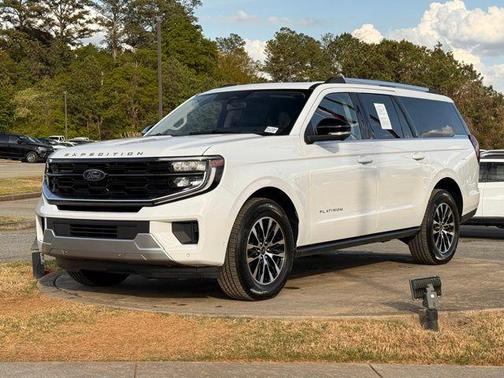 Oxford White 2025 Ford Expedition Max Platinum