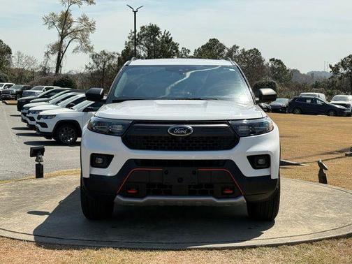 Star White Metallic Tri-Coat 2021 Ford Explorer Timberline