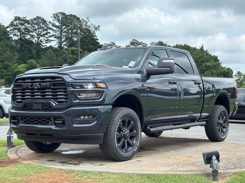 Forged Blue Metallic 2026 RAM 2500 Black Express Crew Cab 4x4 6'4' Box