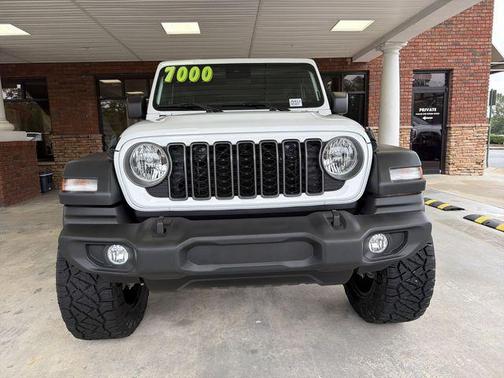 Bright White Clearcoat 2025 Jeep Wrangler Sport S