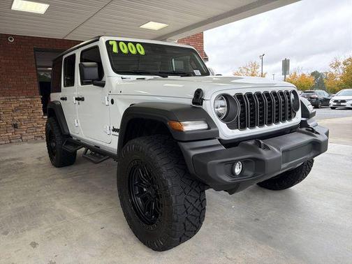 Bright White Clearcoat 2025 Jeep Wrangler Sport S