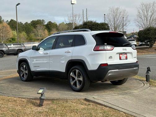 Bright White Clearcoat 2019 Jeep Cherokee Limited