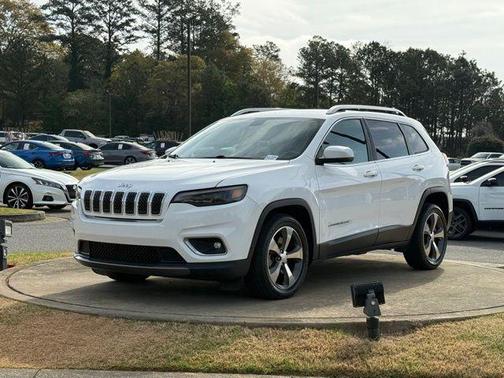 Bright White Clearcoat 2019 Jeep Cherokee Limited