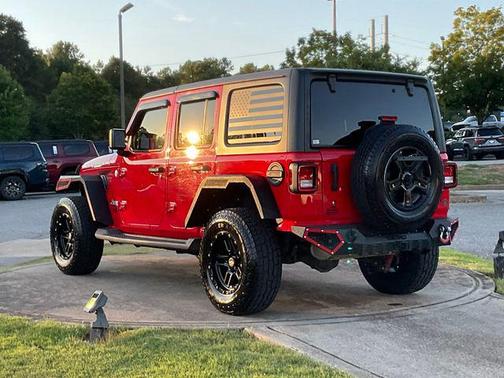 Firecracker Red Clearcoat 2018 Jeep Wrangler Unlimited Sport