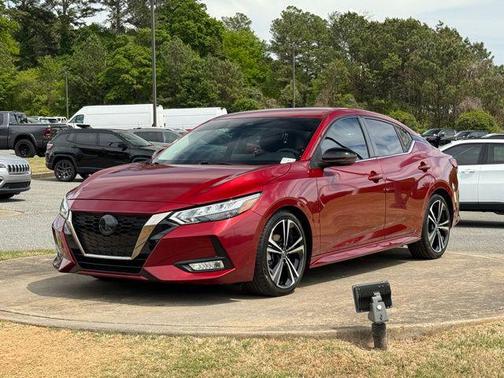 Scarlet Ember Tintcoat 2022 Nissan Sentra SR