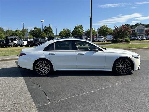 White 2023 Mercedes-Benz S-Class 4MATIC