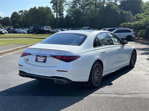 White 2023 Mercedes-Benz S-Class 4MATIC