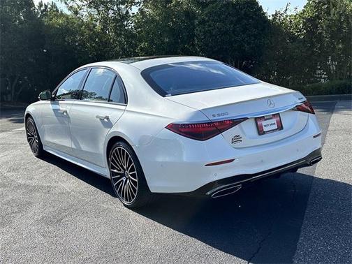 White 2023 Mercedes-Benz S-Class 4MATIC