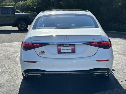 White 2023 Mercedes-Benz S-Class 4MATIC