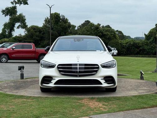 White 2023 Mercedes-Benz S-Class 4MATIC