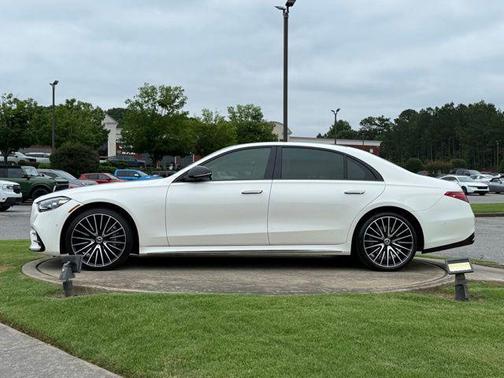 White 2023 Mercedes-Benz S-Class 4MATIC