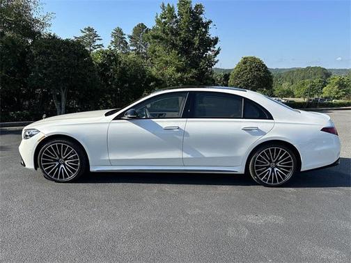 White 2023 Mercedes-Benz S-Class 4MATIC