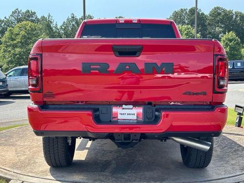 Flame Red Clearcoat 2026 RAM 2500 Black Express Crew Cab 4x4 6'4' Box