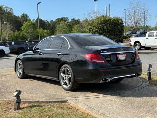 Black 2017 Mercedes-Benz E-Class 4MATIC