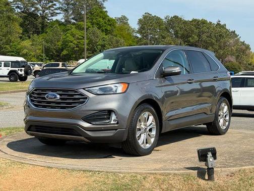 Carbonized Gray Metallic 2024 Ford Edge Titanium