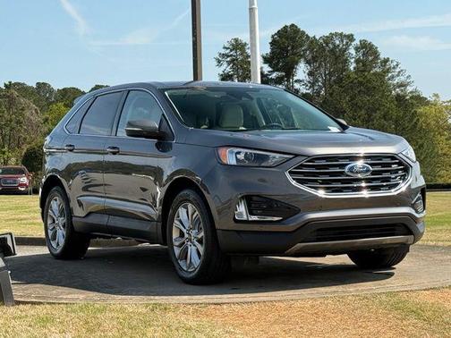 Carbonized Gray Metallic 2024 Ford Edge Titanium