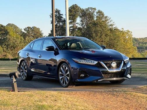 Deep Blue Pearl 2019 Nissan Maxima 3.5 Platinum